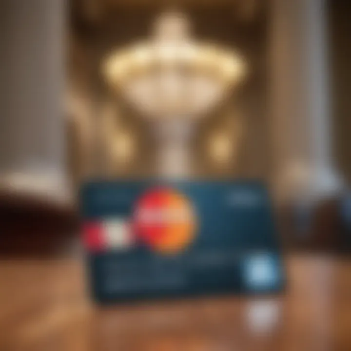 Capitol One Secured Mastercard showcasing its elegant design