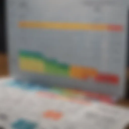 Graph illustrating the amortization schedule over 30 years