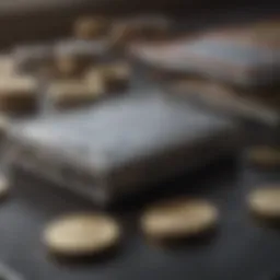 Illustration depicting advanced hardware wallet features