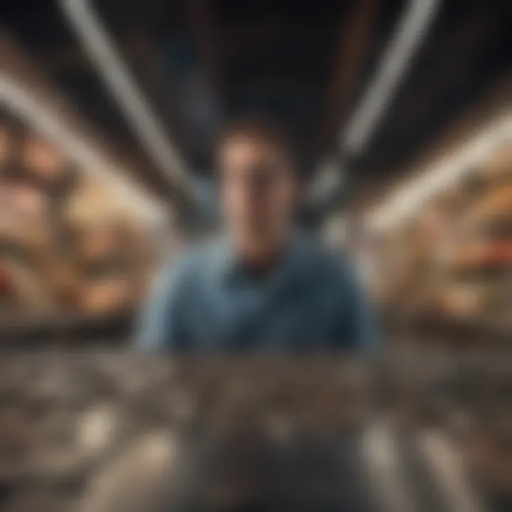 An abstract representation of consumer freedom in a market