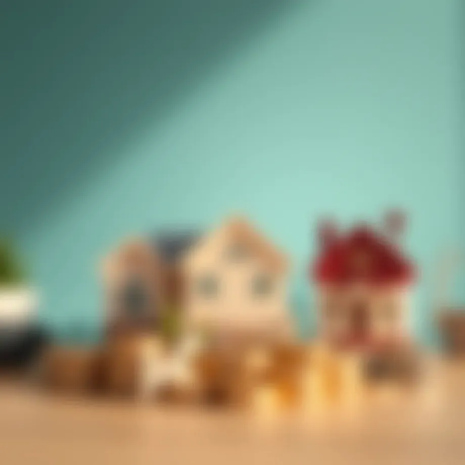 A visual representation of different refinance loan types