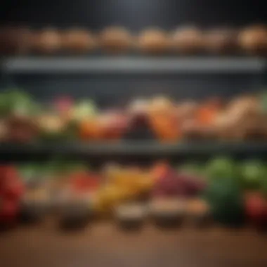 A Spectrum of Nutritional Choices Diverse healthy food options