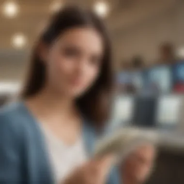 Diverse Banking Options for Young Savers Different types of youth bank accounts displayed