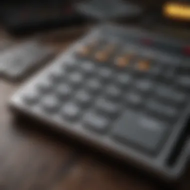 Calculating mortgage amount on a calculator